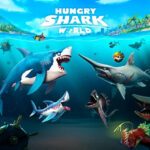 تحميل لعبة Hungry Shark World مهكرة للاندرويد اخر اصدار