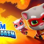 لعبة Talking Tom Hero Dash v4.9.2.7384 مهكرة (أموال غير محدودة) اخر تحديث