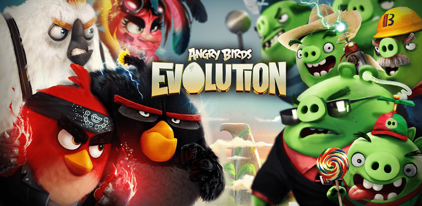 تحميل لعبة Angry Birds Evolution 2024 مهكرة للاندرويد اخر اصدار