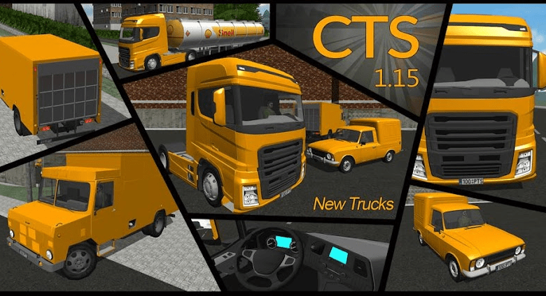 cargo transport simulator poster