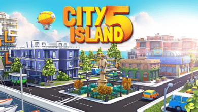 city island 5 building sim poster