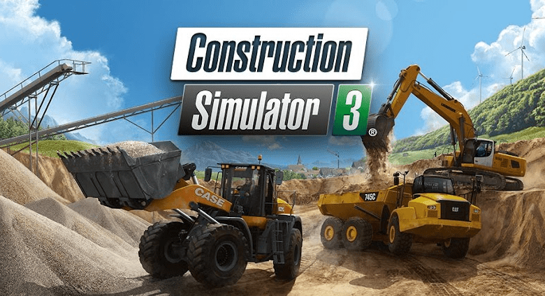 construction simulator 3 poster