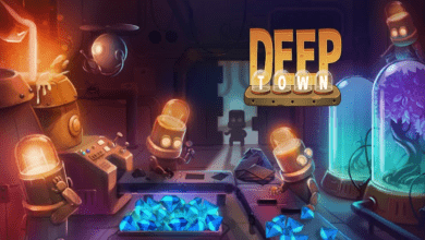 deep town idle mining tycoon poster