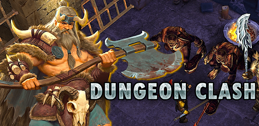 تحميل لعبة Dungeon Clash مهكرة للاندرويد اخر اصدار