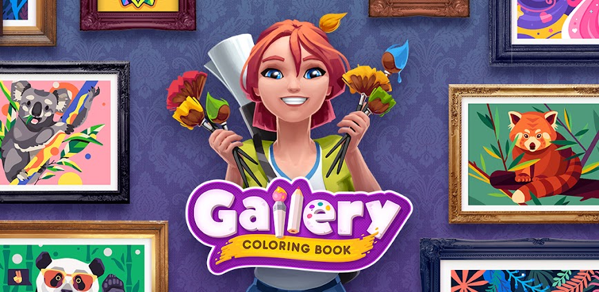 تحميل لعبة Gallery: Color by number game مهكرة للاندرويد اخر اصدار icon