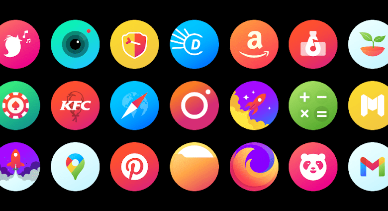 hera icon pack circle icons poster