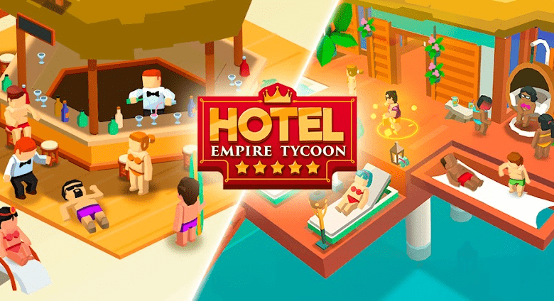 hotel empire tycoonidle game poster