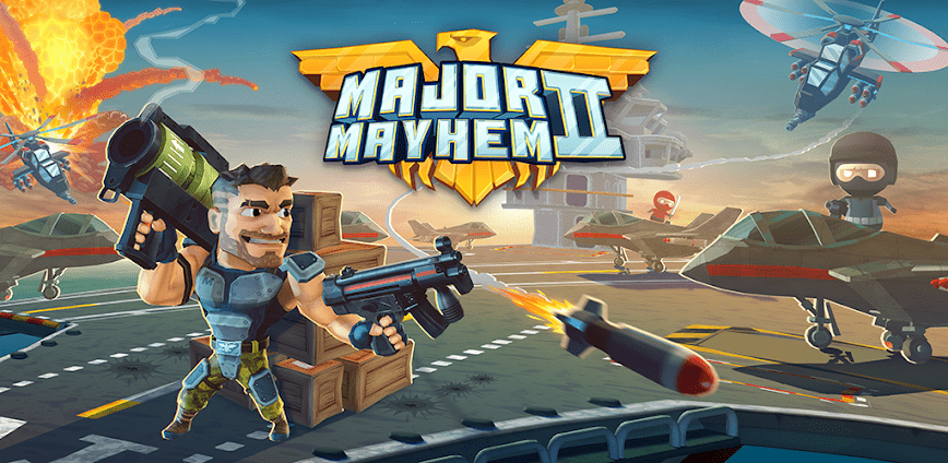 تحميل لعبة Major Mayhem 2 مهكرة للاندرويد اخر اصدار