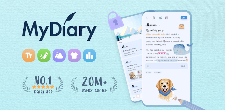 تحميل تطبيق My Diary مهكر للاندرويد اخر اصدار icon