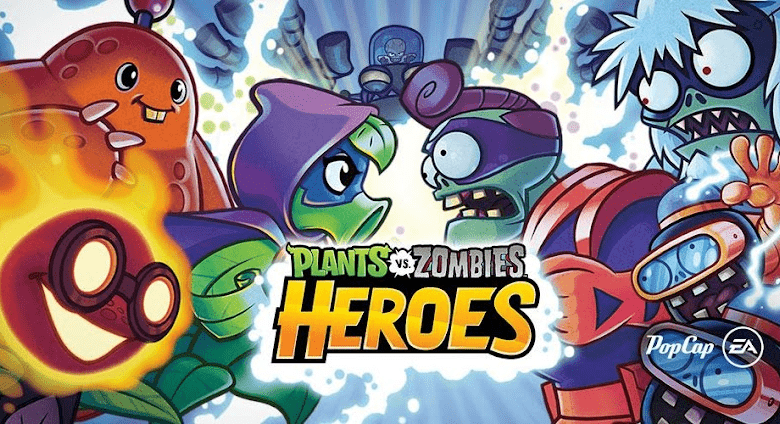 plants vs zombies heroes poster