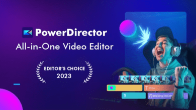 powerdirector video editor poster