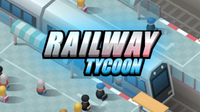railway tycoon idle game poster