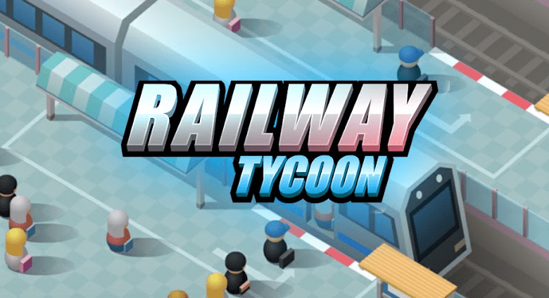 railway tycoon idle game poster