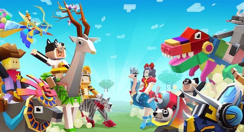 rodeo stampede sky zoo safari poster