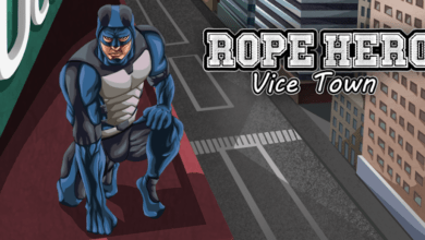 rope hero vice town poster