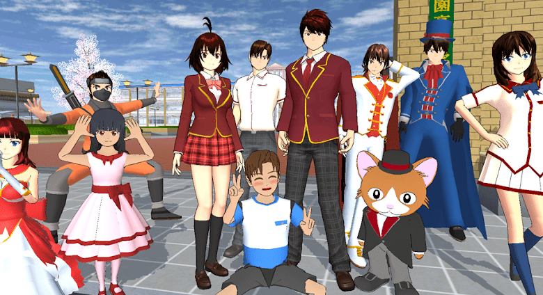 sakura school simulator poster