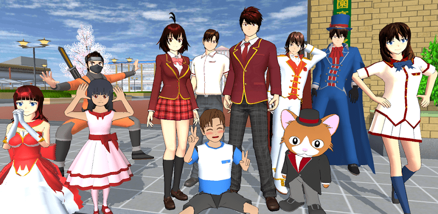 SAKURA School Simulator مهكرة اخر اصدار icon