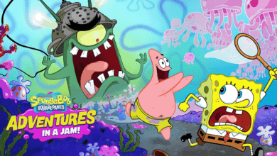 spongebob adventures in a jam poster