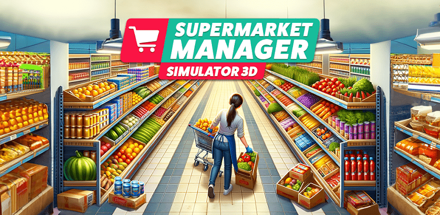 لعبة Supermarket Manager Simulator v1.0.58 مهكرة (أموال و طاقة غير محدودة) اخر تحديث icon