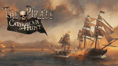 the pirate caribbean hunt poster