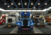 truck simulator usa revolution poster