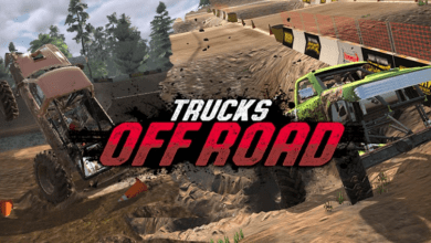 trucks off road poster