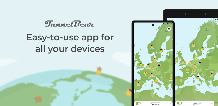 تحميل تطبيق TunnelBear مهكر للاندرويد اخر اصدار icon