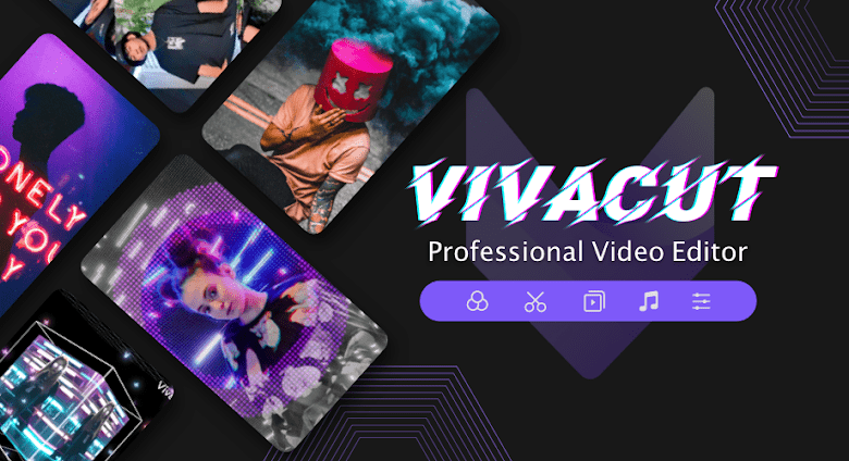 video editor app vivacut poster