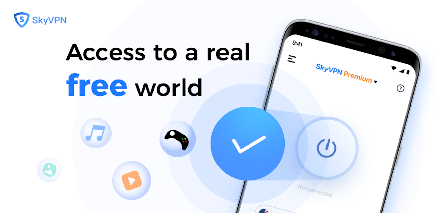تحميل تطبيق SkyVPN مهكر للاندرويد اخر اصدار icon