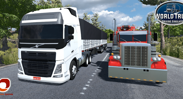 world truck driving simulator poster