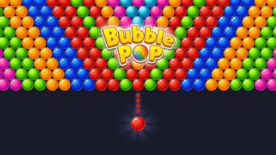 bubble pop puzzle game legend poster