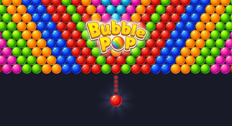 bubble pop puzzle game legend poster