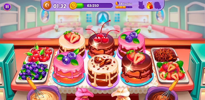 تحميل لعبة Cooking Crush مهكرة للاندرويد اخر اصدار icon