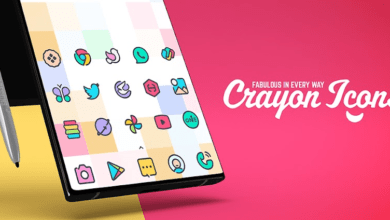 crayon icon pack poster