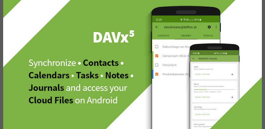 تحميل تطبيق DAVx مهكر للاندرويد اخر اصدار icon