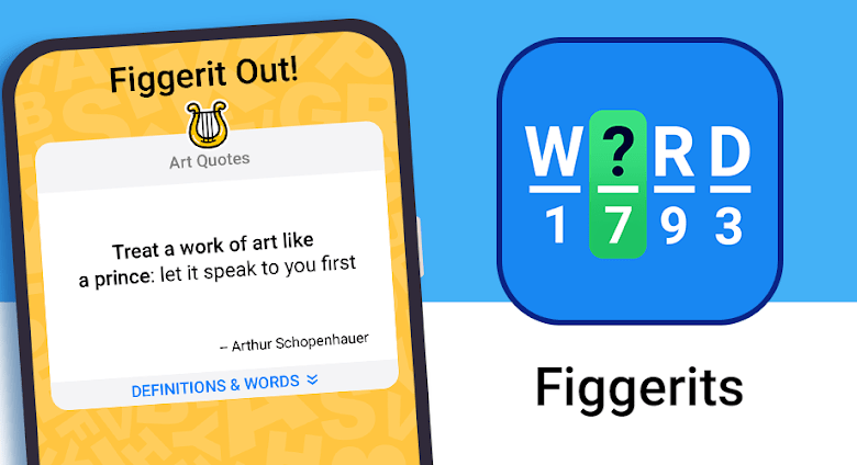 figgerits word puzzle game poster