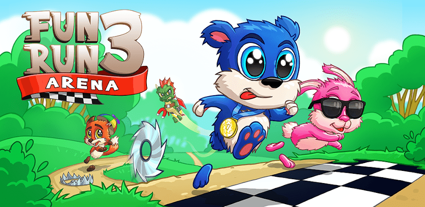 تحميل لعبة Fun Run 3 مهكرة للاندرويد اخر اصدار