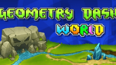 geometry dash world poster