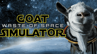 goat simulator waste of space poster