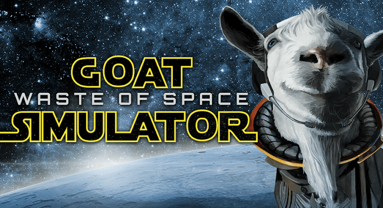goat simulator waste of space poster