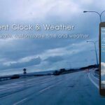 تحميل تطبيق Transparent clock & weather مهكر للاندرويد اخر اصدار