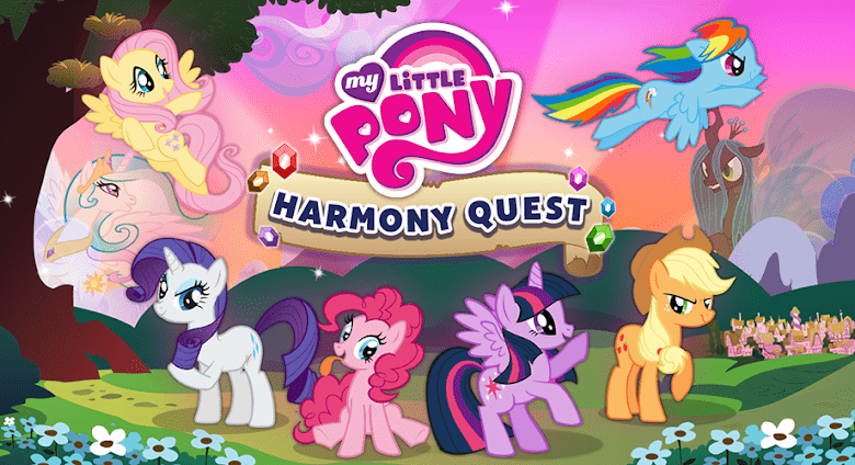 my little pony harmony quest poster