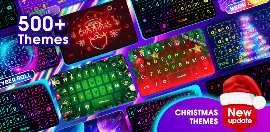 تحميل تطبيق Neon Led KeyBoard مهكر للاندرويد اخر اصدار icon