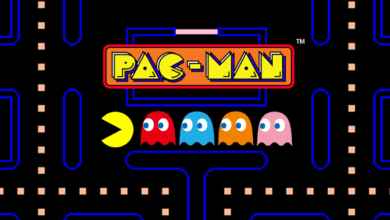 pac man poster