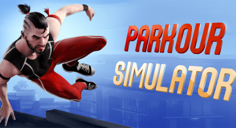 parkour simulator 3d poster