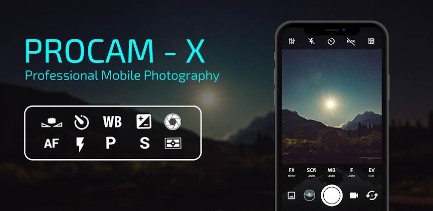 تحميل تطبيق ProCam X مهكر للاندرويد اخر اصدار icon