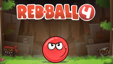 red ball 4 poster