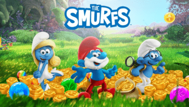 smurfs bubble shooter story poster