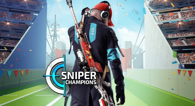 sniper champions 3d shooting poster