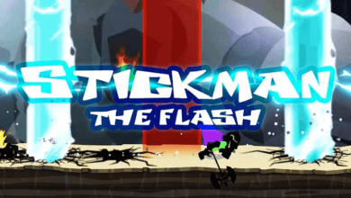 stickman the flash poster